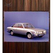 Металлическая табличка Fiat 124 Sport Coupe (СС)